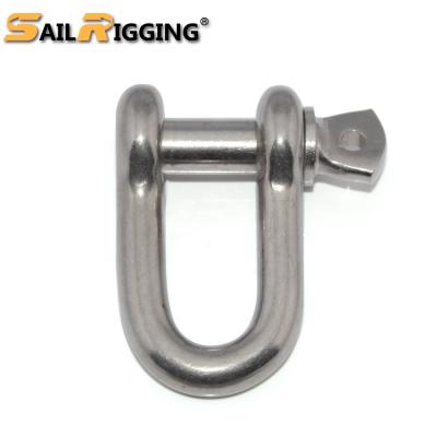 China Heavy Industry Stainless Steel Straight10mm D Shackle for sale