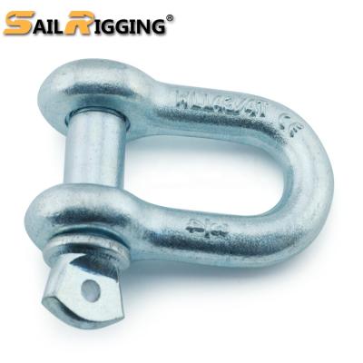 China Heavy industry drop forged d g210 anchor chain shackler for connection for sale