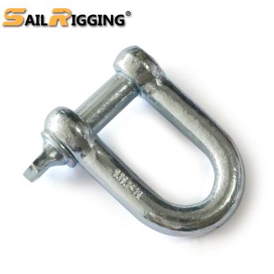 China High Quality 25t 38mm Heavy Industry Heavy Industry Shackle Supplier Europe Type Large Shackle for sale