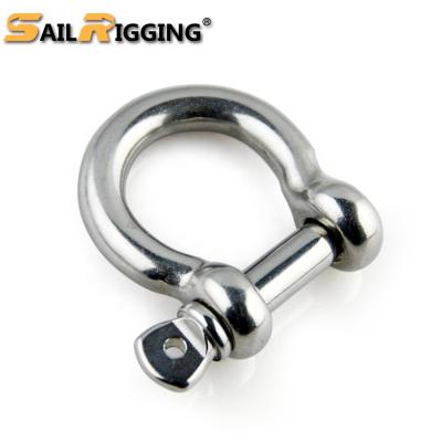 China European Standard Type Heavy Industry 16Mm Bow Shackle for sale