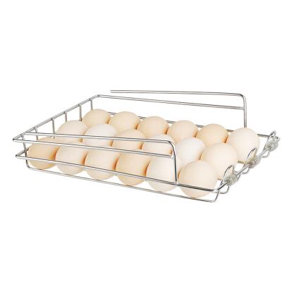 China Cheap Egg Rack Kitchen Stainless Steel Storage Rack Price Household Viable Hot Selling Shelf for sale