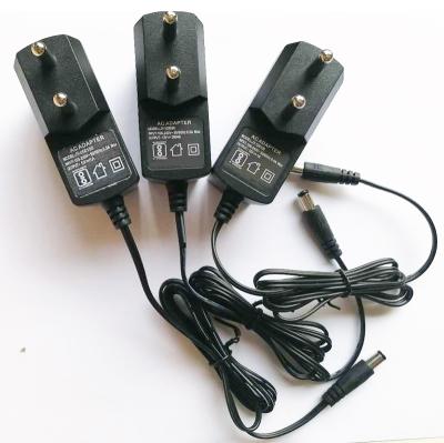 China Universal Power Adapter 12V 0.5A 6w India Charger For Video 62*24.5*45mm (L*W*H) for sale