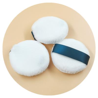 Китай Customized Soft And Light Round Shape Private Label Super Soft Makeup Puffs Big Powder Puff Custom Made продается