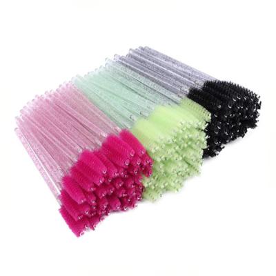 China Multi-Funtion Environmental Protection Plastic Makeup Brush Micro Sweeps Disposable Mini Mascara Wands Key Chain zu verkaufen