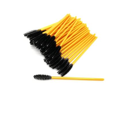 China Professional Wholesale 50pcs Fashion Eyelash Extension Tools Disposable Eyelash Brushes Mascara Wand For Eyelash Extension zu verkaufen