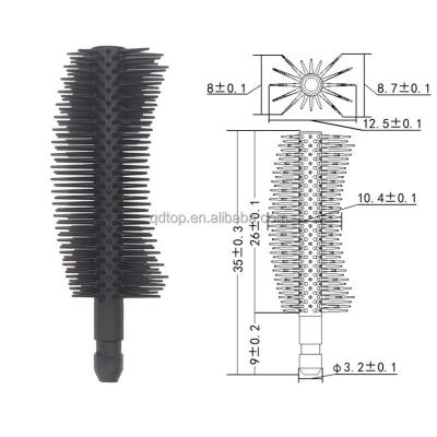 중국 2021 manufacturers direct selling silicone brush head eco-friendly 3d mascara water resistant applicators 판매용