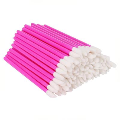 China Smudge Brush Lip Brush Lip Gloss Sweep Beauty Makeup Stick Classic Disposable Lip Applicator for sale