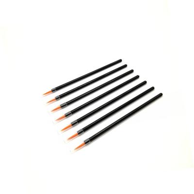 China Wholesale Quick Disposable Nylon Nylon Eyeliner Brush Durable Makeup Eyeliner Brushes Fine Applicator zu verkaufen