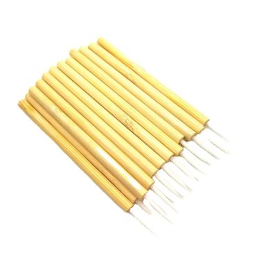 China Factory Made Smooth Eyeliner Bamboo Disposable Eyeliner Applicator Biodegradable Eco-Friendly Wholesale Te koop