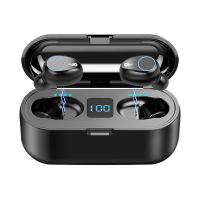 China Mini Mini Earbuds F9 5.0 Wireless BT Twin Earbuds tws BT Earbuds Headphones With Charging Box for sale