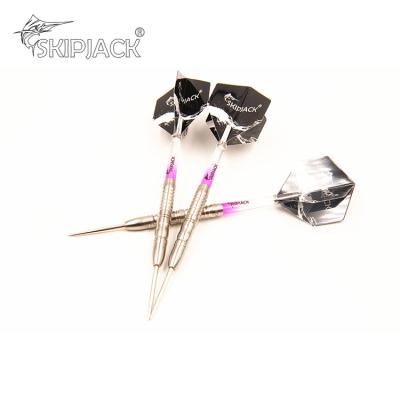 China 23g Tungsten Steel Tip Dart On 90% Tungsten Dart Barrel for sale