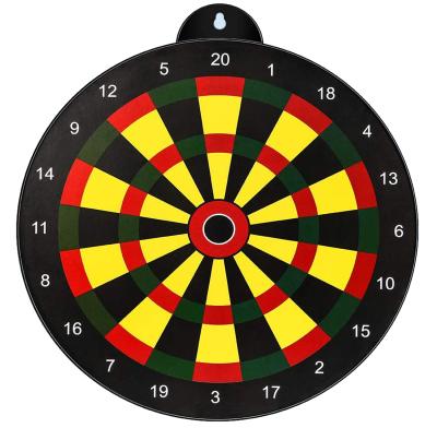 China Plastic 16-18 Inch Magnetic Dart Board For Kids Play Dartboard Set for sale