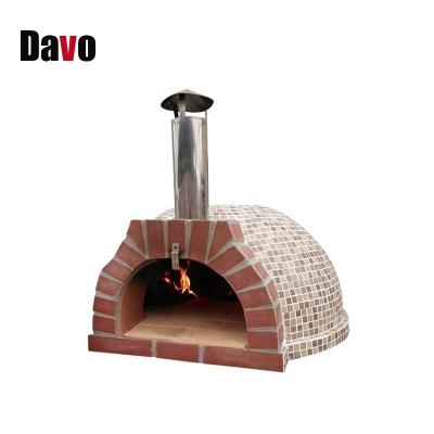 China Outdoor Cast Iron Pizza Oven Wood Stove Stone Fired Pizza Oven Wood Fired for sale