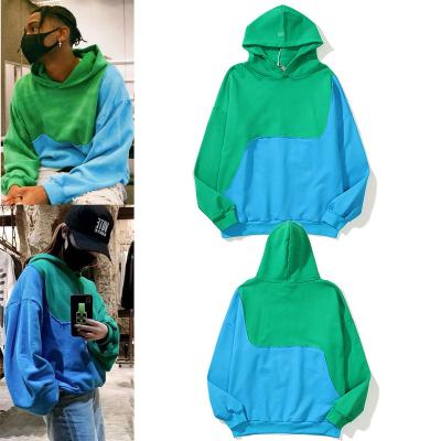 China Amazon Terry Pullover Oversized Hoodies Custom Kanye French Western Men's Sweatshirts Hoodies Breathable for sale