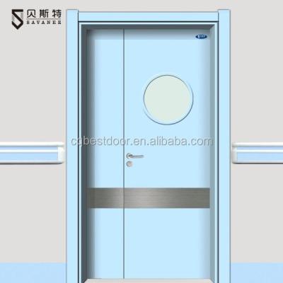 China Swing UL listed rated fire stee door for hosptial for sale