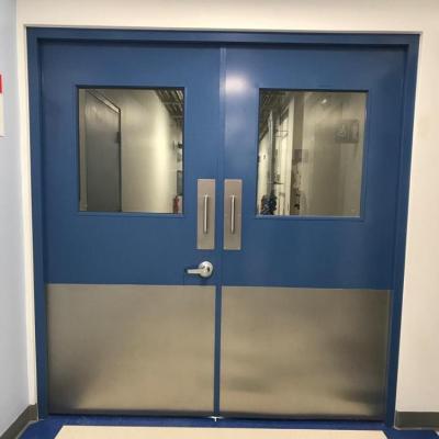 China Swing Hospital Door With Canopy for sale