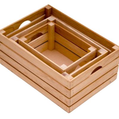 China China factory quality wooden storage box wholesale wooden jewelry box for sale