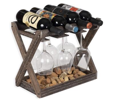 China Other Cheap and High Quality Wooden Wine Display Racks for sale