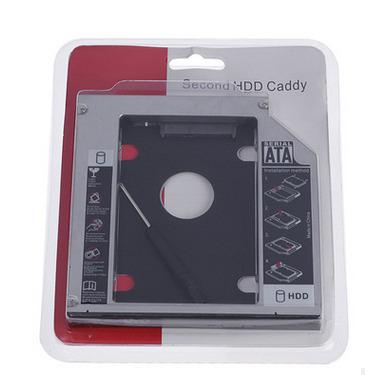 China Wholesale aluminum alloy 9.5/12.7mm 2.5 inch SATA I/II/III/HDD/SSD optical hdd caddy for sale