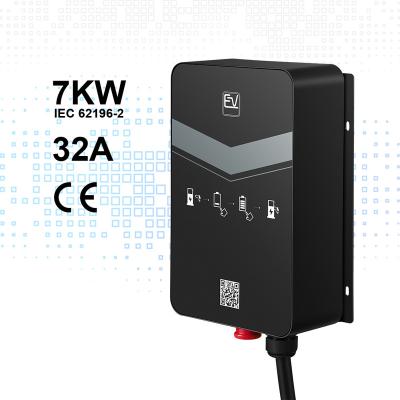 China China-chic new AC EV charger 32A IP67 Wellbox ev charger type - 2 home charger for sale