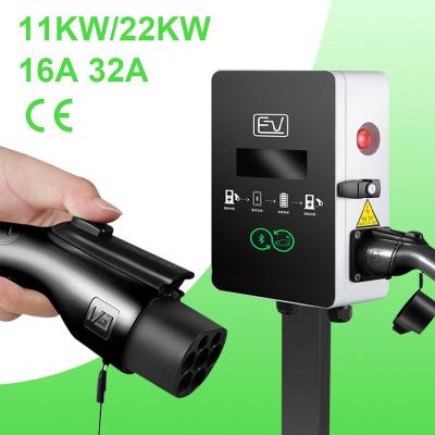 China Voltage Monitoring 22kw Fast EV Charger For Electric Vehicle Charging Station EV Car Fast Charger for sale