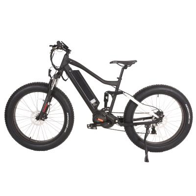 China BAOGL /OEM 1000W Full Suspension Running Type Electric Bike Mid Drive for sale