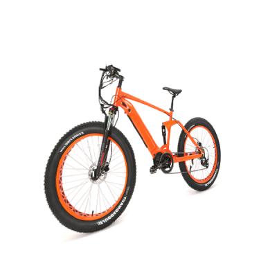 China Fat Tire Electric Bicycle eBike MTB Aluminum Alloy Mid Drive Power Big Tire Electric Road Bike for sale