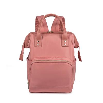 China Fashion Design Waterproof Diaper Bag Backpacks Portable Folding Backpack New Mother Women's Backpacks for sale