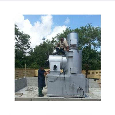 China Customized Garbage Machine Portable Waste Incinerator Burner Weight KG 50 kg for sale