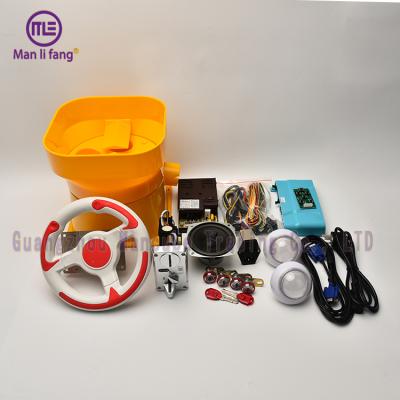 China With package hot sell diy console car handbreak kit for sale wooden arcade cabinet joystick two player kit for sale