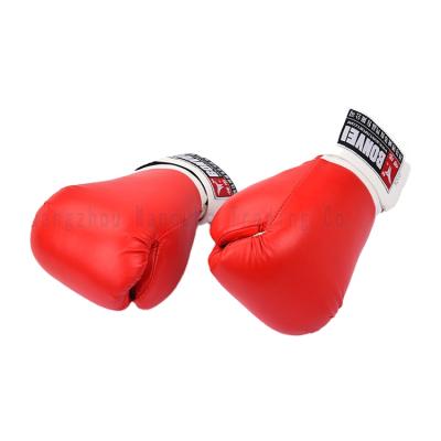 China Boxing gloves 2021 high quality factory hot sale direct sales wholesale molded red boxing mittens for sale