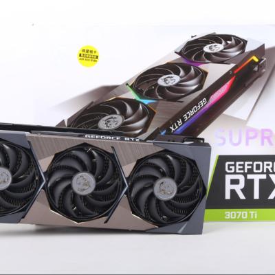 Китай PCI Msi Geforce Rtx 3070ti 8gb 1875 Mhz 8nm 256bit выражает 4,0 16X продается