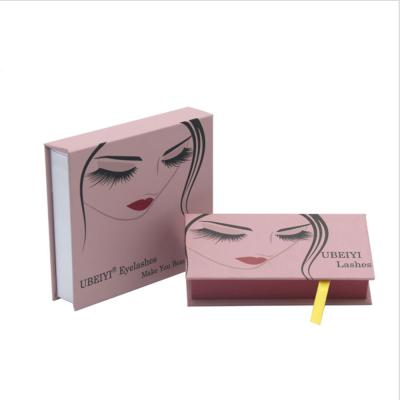 China Handmade Wholesale Customized Eyelash Packaging Box Your Logo Private Label Lashes Box Hotsell 3D Mink Lashes 2020 Seller for sale