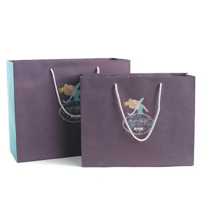 China Wholesale New Style Woman Art Paper Bag Recyclable for sale