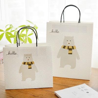 China Recyclable Welcome Wholesales Cheap Price Love Day Art Paper Gift Bag for sale