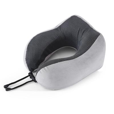 China Anti-static U-shaped Memory Foam Neck Pillow Travel Detachable Office Nap Pillow For Cars for sale