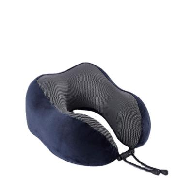 China Anti-static U-shaped Memory Foam Neck Pillow Travel Detachable Office Nap Pillow For Cars for sale