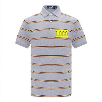 China Custom Cotton OEM Color T-shirt Mens Anti-Wrinkle Button Up Bars Short Sleeves T Shirts For Men Polo Fashion Clothing for sale