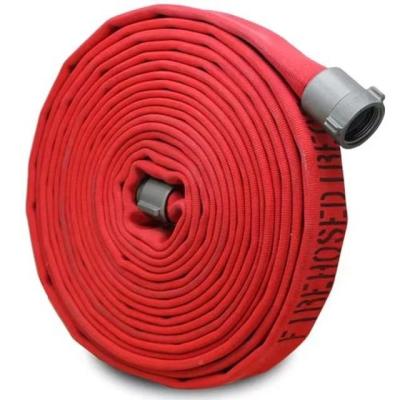 China Box Hose / Cabinet Hose HOT Virgin 1.25-3Inch Municipal Fire Fighting HoseFor Fire Fighting 100% Polyester Jacket for sale