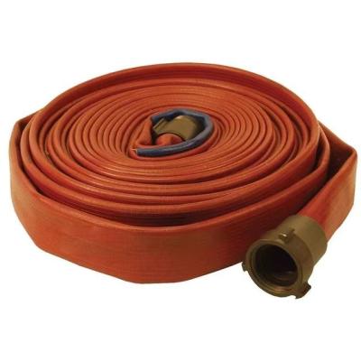 China HOT Red Durable Water Discharge/Underground Fire Fighting Hose Rubber Nitrile 1.5-4Inch BS 336 for sale