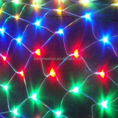 China Static or Flickering Illumination Holiday Lamp Garland Waterproof LED Net Lights Outdoor for sale