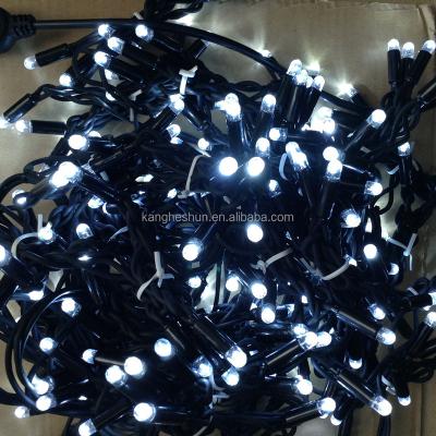 China Christmas Rubber Waterproof Connectable Decoration Wire LED String Rubber Lights for sale