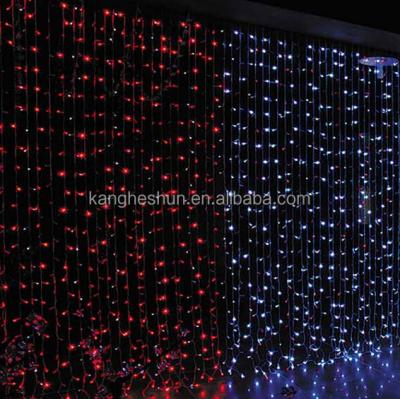 China Flashing / Static On Wedding Decoration Christmas Waterproof Copper Wire Connectable LED Curtain Lights for sale