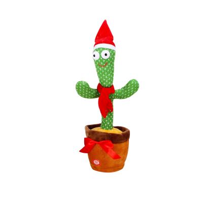 China TIKTOK the same cactus toy that Internet celebrities dance to record 120 songs and 12*32 Christmas gifts for sale