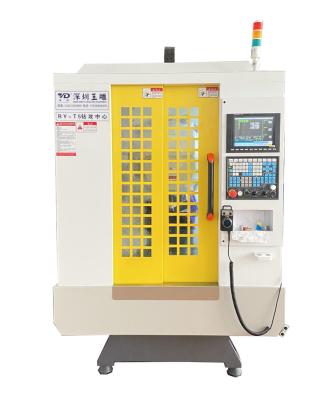 China RY-T5 Japan Mitsubishi Fanuc System Precision CNC metal precision parts mold processing center for sale