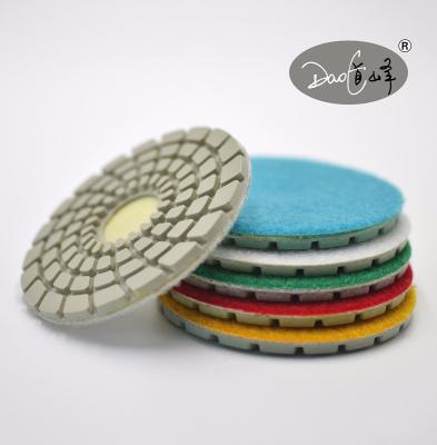 China Polish of the surface of the concrete polishing pads gold concrete supplier diamond for sale