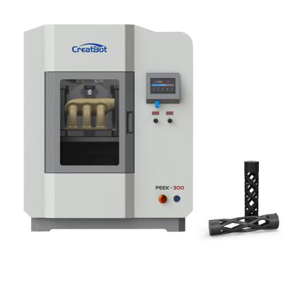 China Fast Print Model Creatbot PEEK-300 Design Most Powerful 3D Printer Accommodated for sale