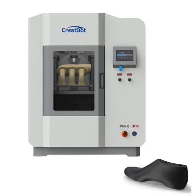 China Fast print model design Creatbot PEEK-300 the best selling large industrial 3d printer fdm big 3d printer for sale