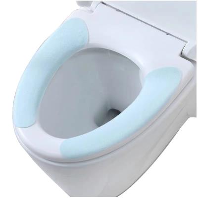 China 2021 Sustainable Closestool Adhesive Toilet Seat Cover Pads Tailorable Anti-Static Comfortable Cushions Pile for sale