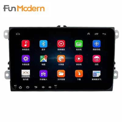 China GPS+bluetooth+FM 9 Inch Android 1+16G 2+16Car Radio DSP Stereo Touch Screen For VW MAGOTAN Slim SKODA SEAT POLO Golf Seat Altea Leon for sale